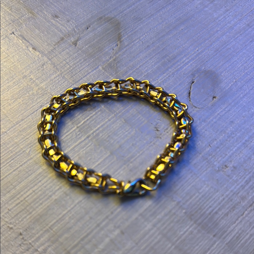 Worn once Gold Chain Bracelet